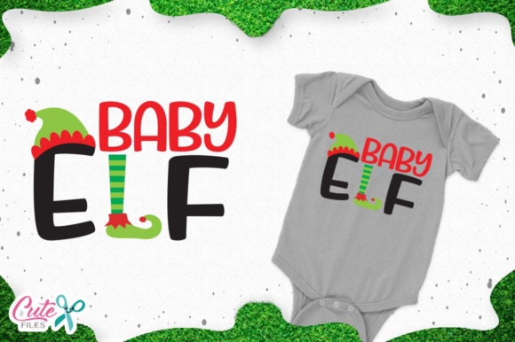 Baby Elf, Christmas Cut Files for Craftters