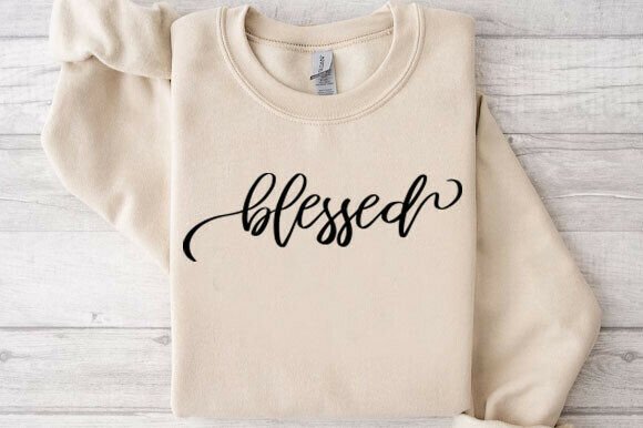 Blessed SVG Inspirational Graphic & T-Shirt Designs