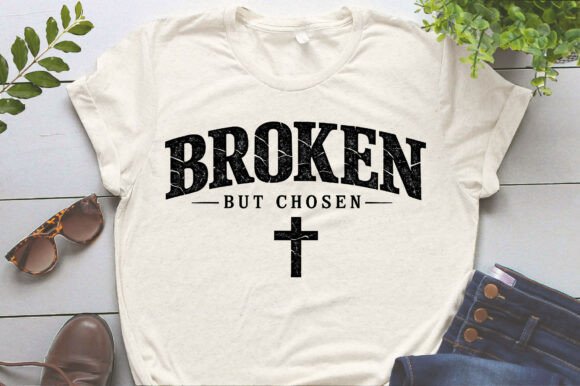 Broken but Chosen: T-Shirt Graphics for Publishers