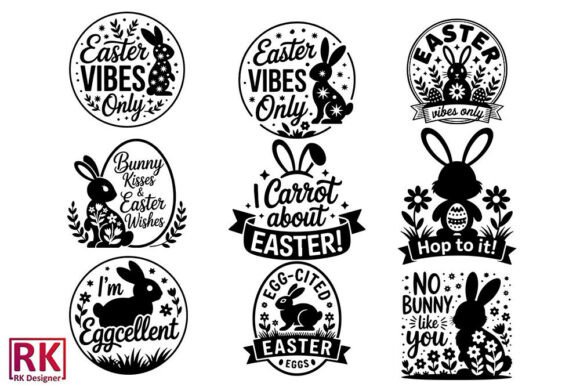 Easter Day T-Shirt Design SVG Bundle for Crafts & Graphics