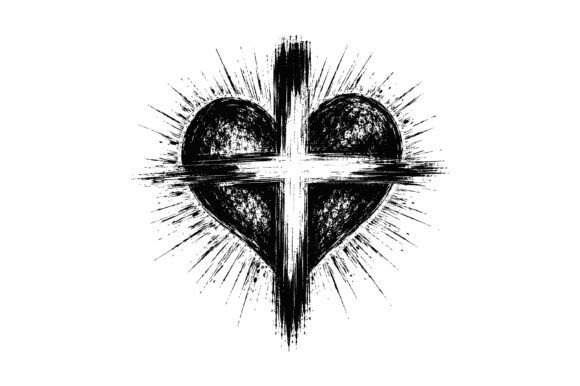 Faith Heart Cross SVG: A Designer Review for Graphics and T-Shirt Designs