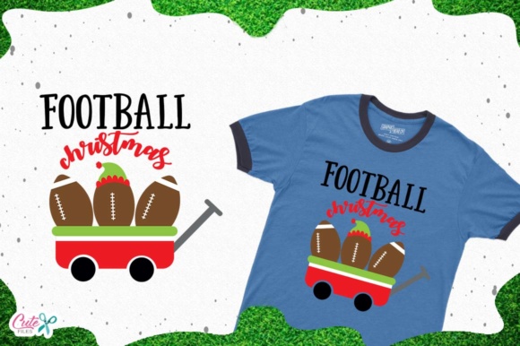 Football Christmas Graphics & T-Shirt Designs Review