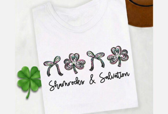 Shamrocks and Salvation: SVG Graphics for T-Shirt Designs